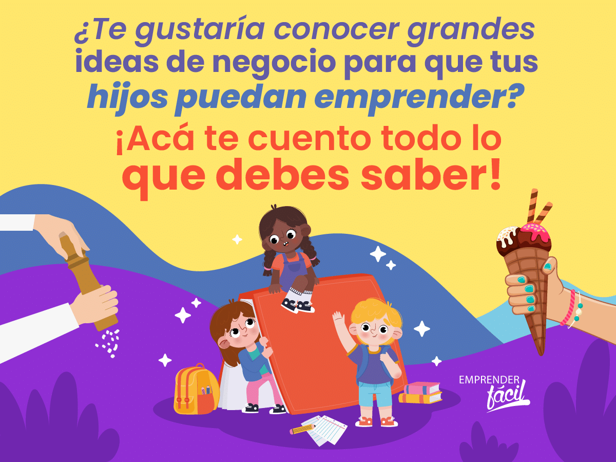 Negocios para niños que pueden ser muy rentables