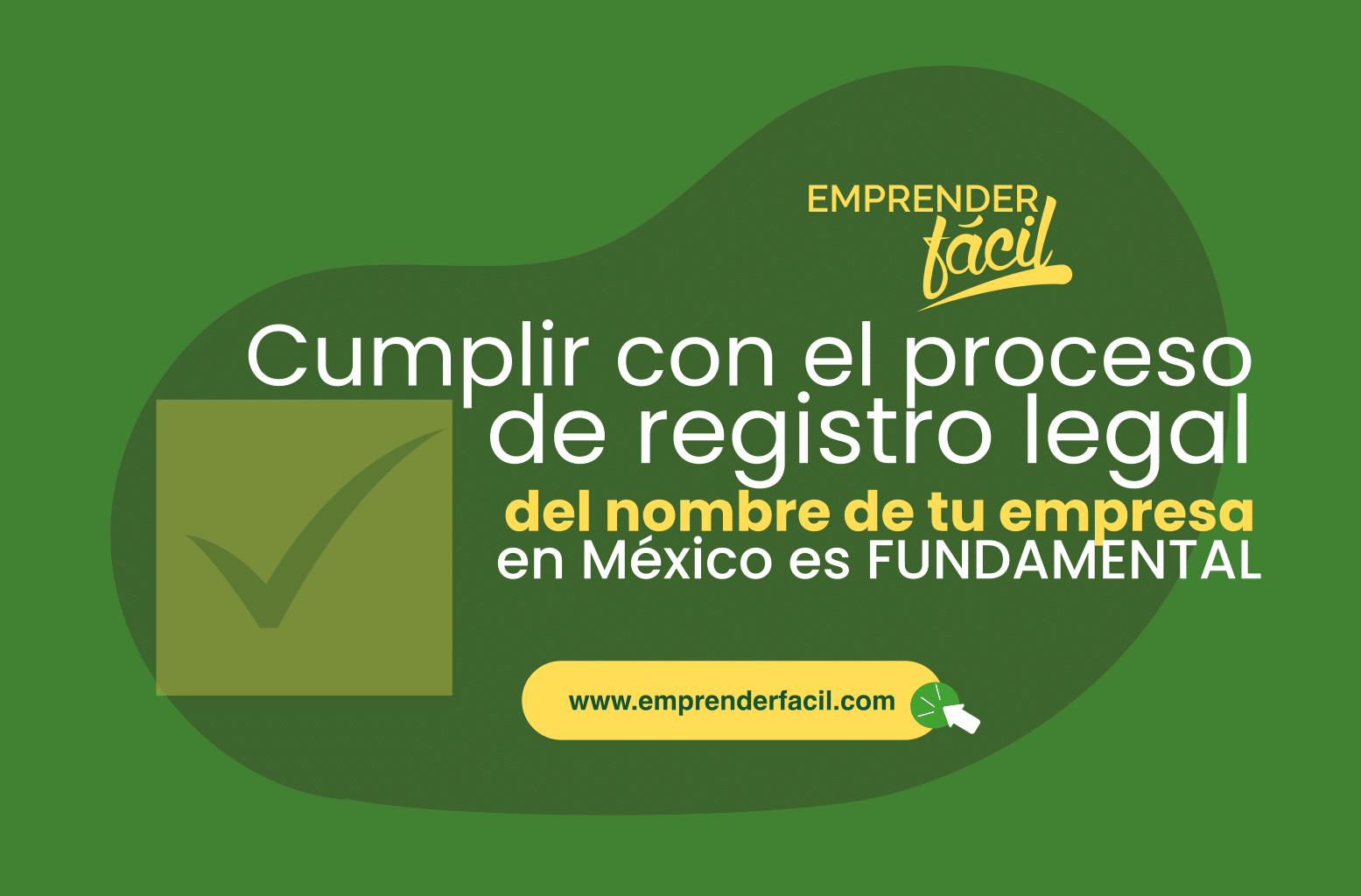 Cumplir con el proceso para registrar el nombre de una empresa en México.