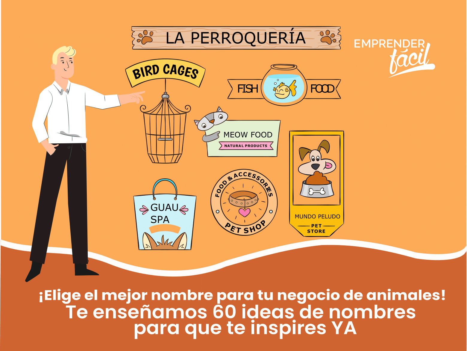 Nombres para Negocios de Animales. Según su tipo