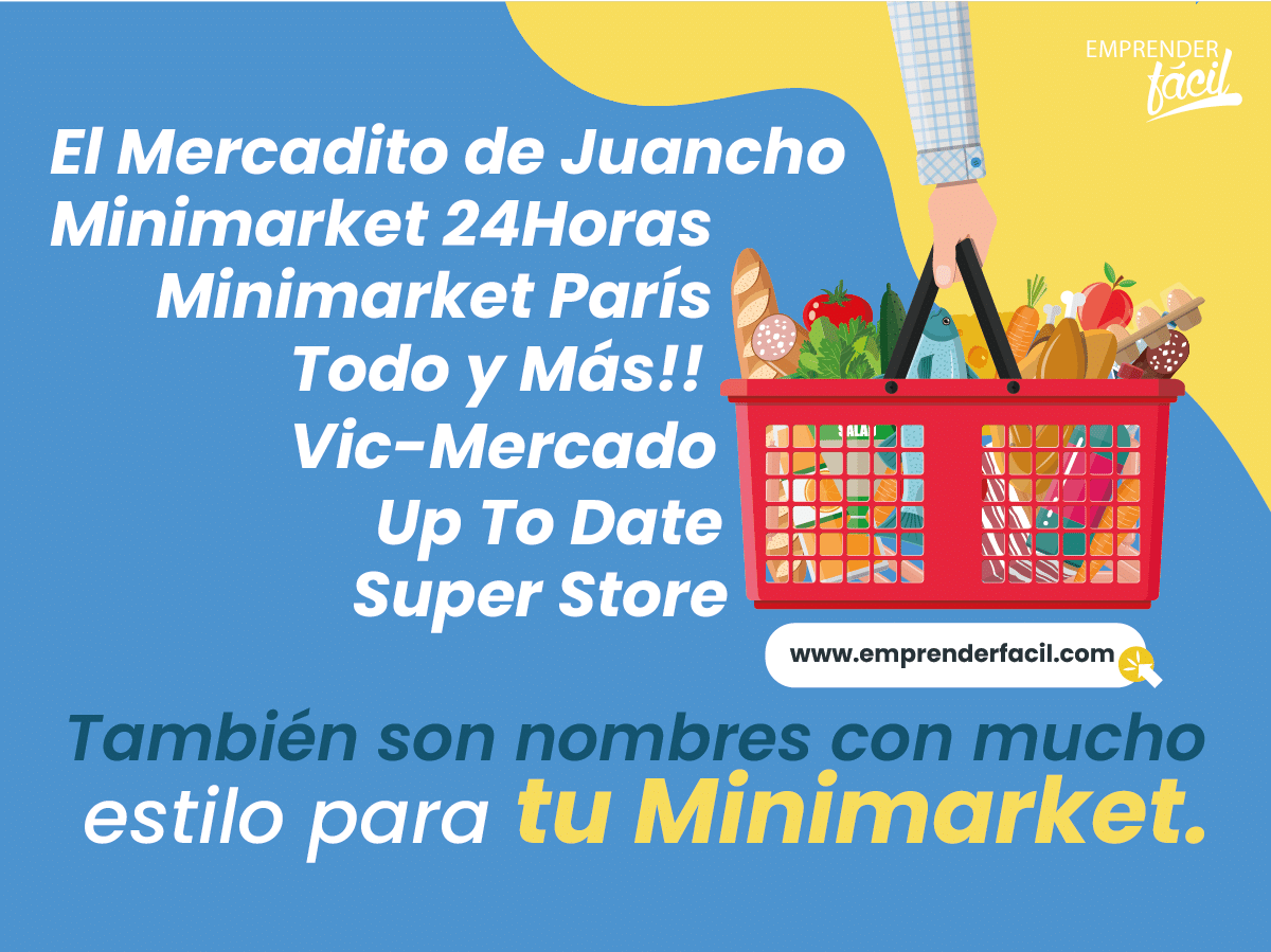 Ejemplos de Nombres para Minimarket.