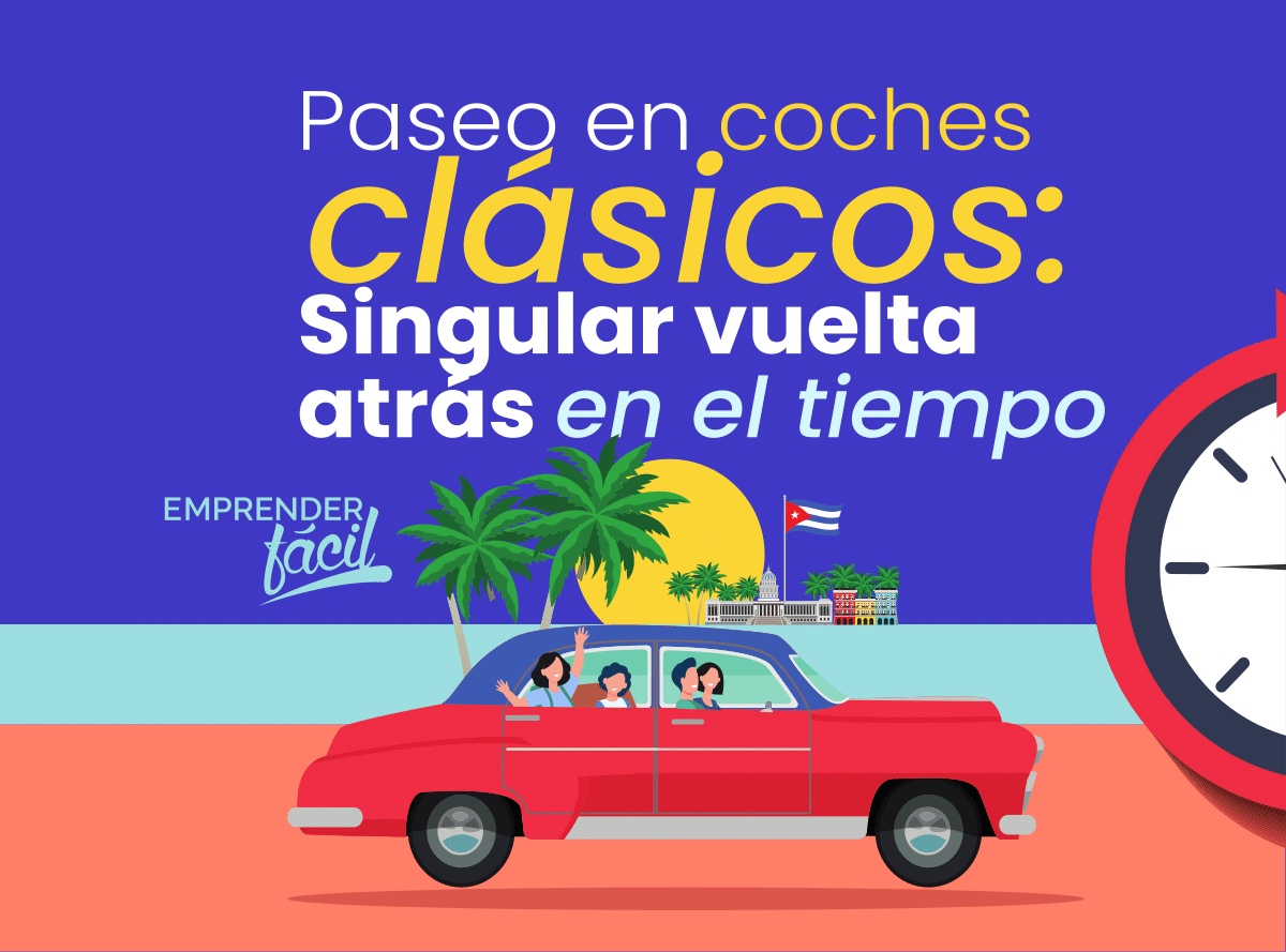 Los paseos en coches antiguos es un negocio rentables en Cuba