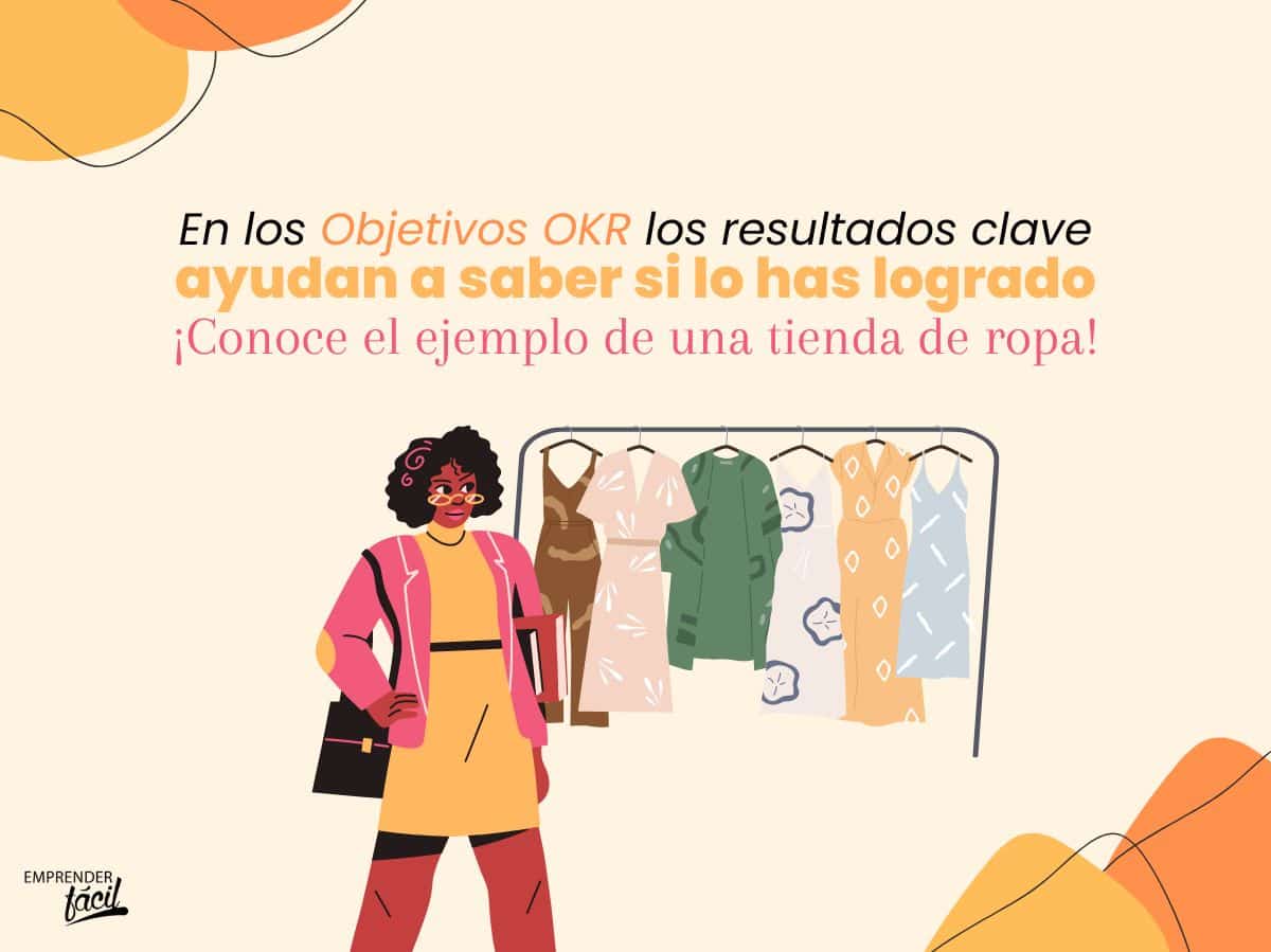 Ejemplo de objetivos OKR en una tienda de ropa