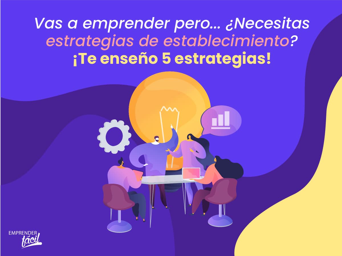 Estrategias de establecimiento para ideas de negocio