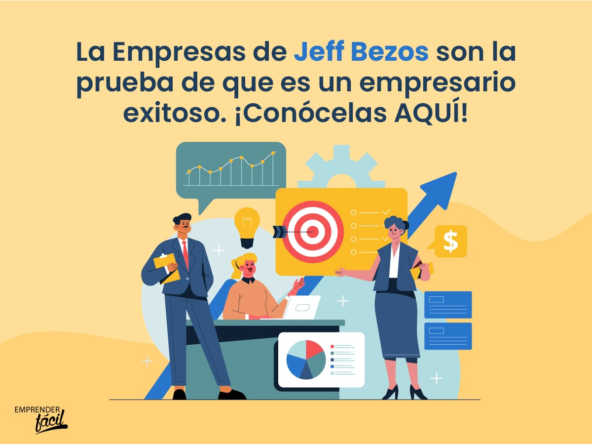 Empresas Jeff Bezos: El creador de Amazon y sus 15 empresas