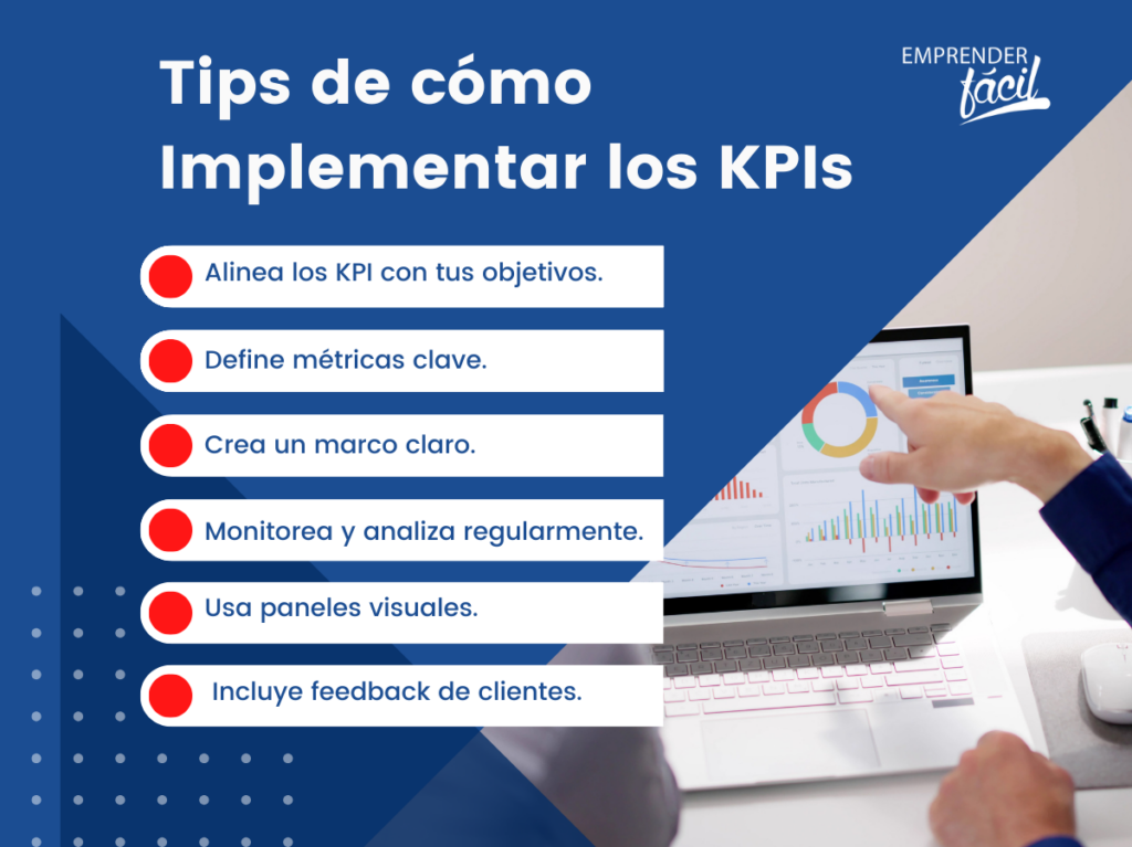 KPIs para el seguimiento de datos