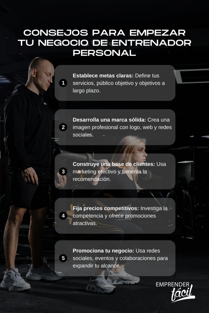 Impulsa tu negocio de entrenador personal fitness